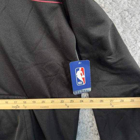 NBA Ultra Game Miami Heat Black Hoodie Sweatshirt‎ Size XL New With Tags - Picture 6 of 8